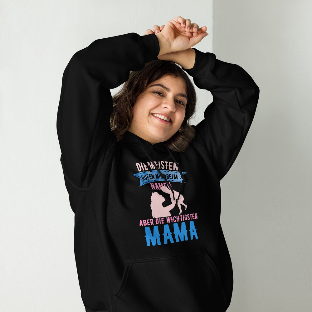 MAMA rufen mich Hoodie | Wichtige Menschen Spruch Kapuzenpullover