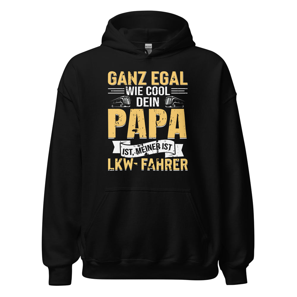 Mein Papa, der LKW Fahrer Hoodie | Cooler Spruch Kapuzenpullover