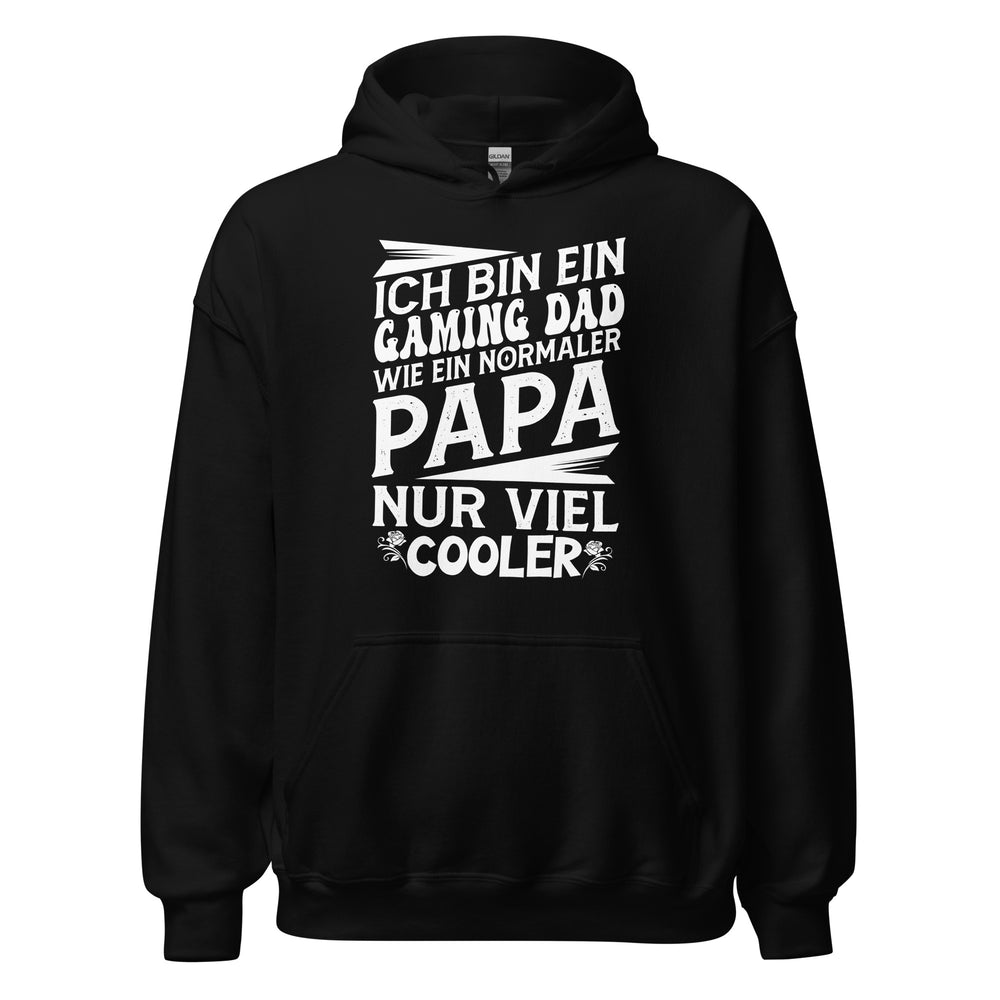 Hochwertiger Gaming Papa Hoodie - Cooler als ein normaler Papa