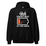 Lustiger Energiespar Hoodie - Ich schlafe nicht!