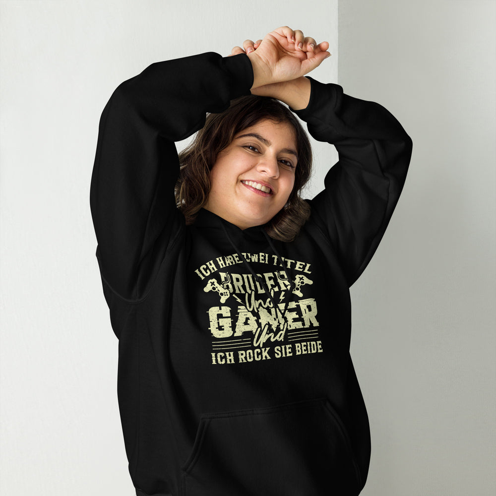 Gamer Hoodie | Lustiger Kapuzenpullover für Brüder