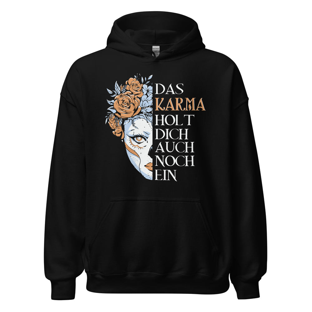 Das Karma holt dich ein!" - Trendiger Kapuzenpullover