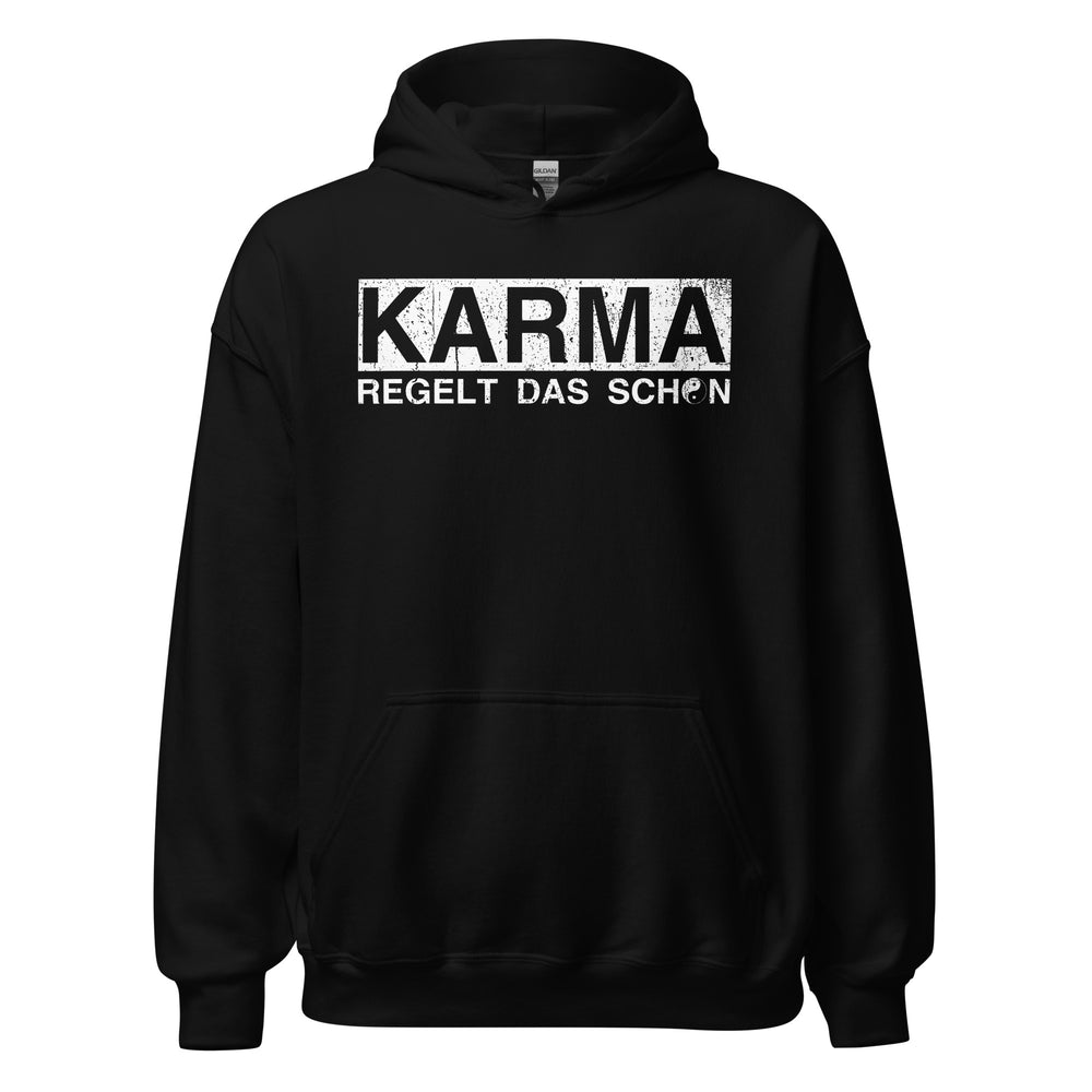 Karma regelt das schon Hoodie | Zeige dein Vertrauen!