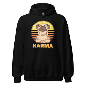 Karma Mops Hoodie | Stilvoll und karmisch inspiriert