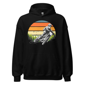 Motocross Retro Hoodie - Vintage Style für Fans!