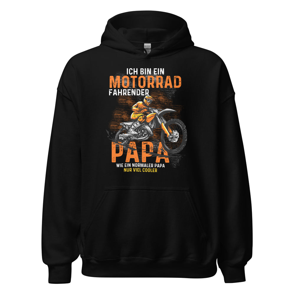 Motocross Papa Hoodie - Cooler Spruch für coole Väter!