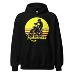 Motocross Retro Vintage Hoodie - Stilvoller Look für echte Fans
