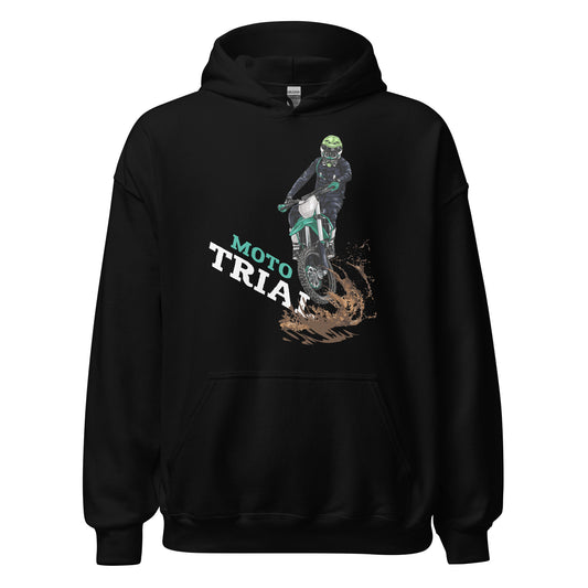 Moto Trial - Motocross Action Hoodie für wahre Offroad-Fans