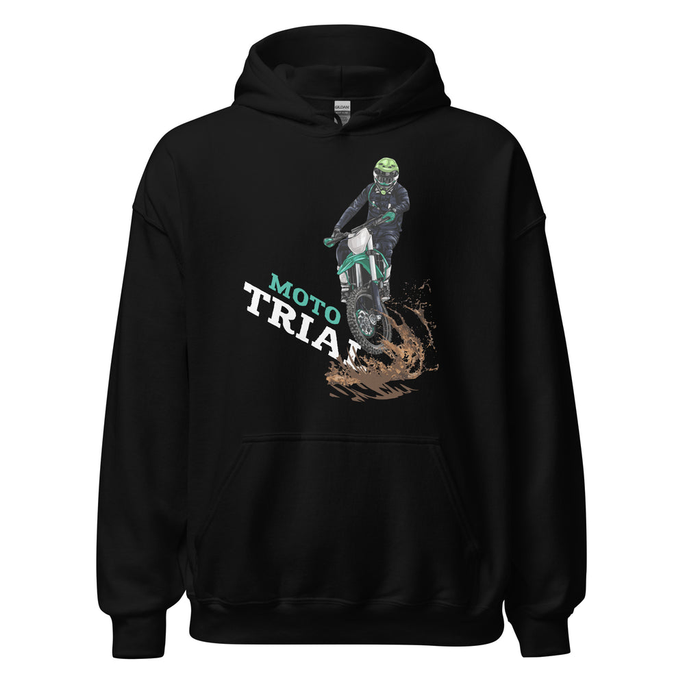 Moto Trial - Motocross Action Hoodie für wahre Offroad-Fans