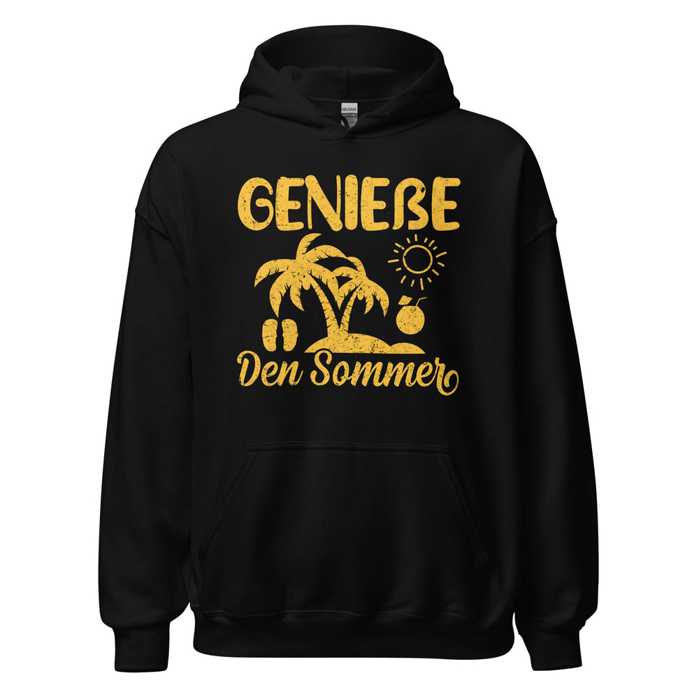 Genieße den Sommer Hoodie | Sommerliebe Kapuzenpullover