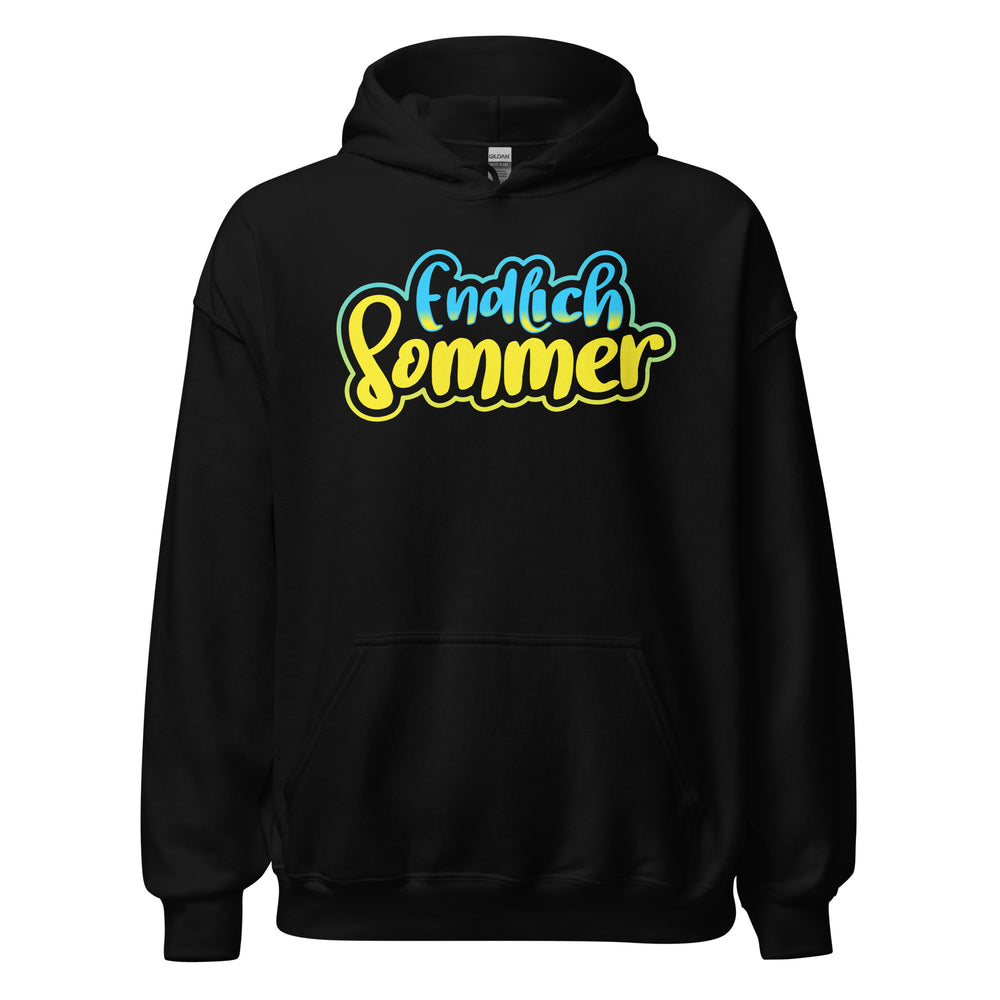 Endlich Sommer Hoodie | Logo Style Kapuzenpullover