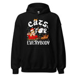 Cats for everybody Hoodie - Weihnachten Katzen Kapuzenpullover