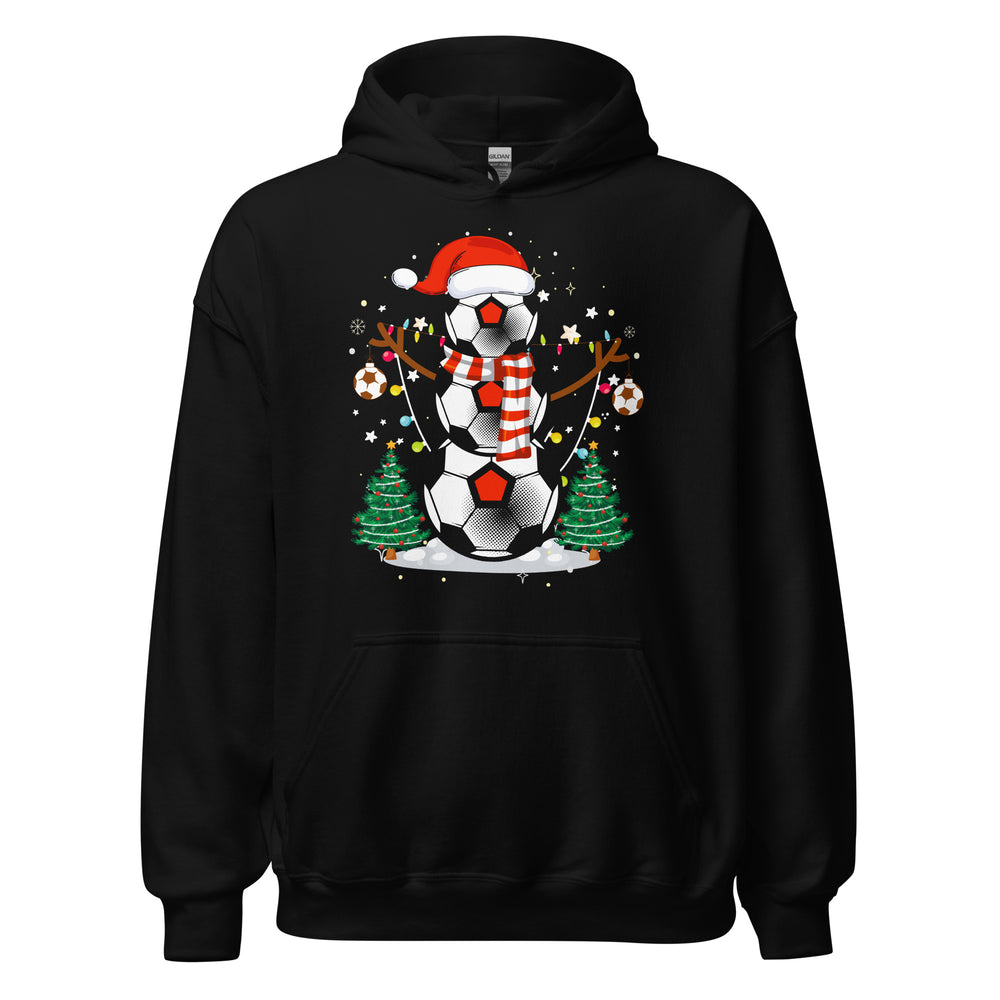 Christmas Football Hoodie - Weihnachten Fussball Kapuzenpullover