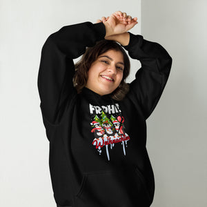 Frohe Weihnachten! Lustige Pinguine Hoodie - Festlicher Kapuzenpullover für fröhliche Tage