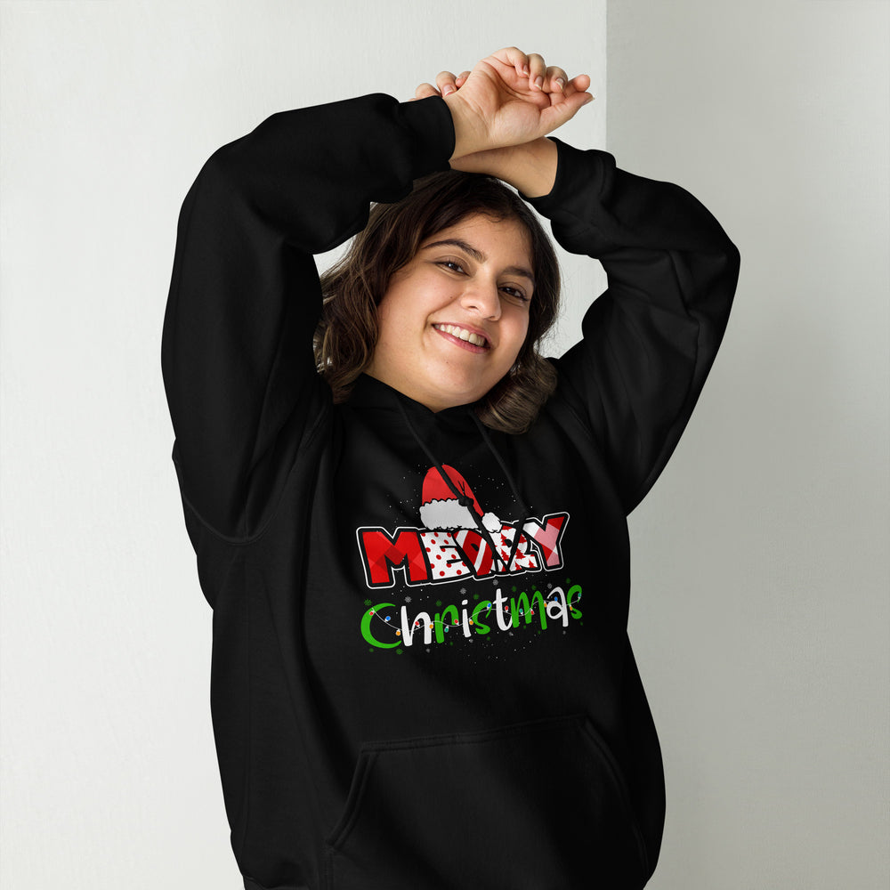 Merry Christmas Slogan Hoodie – Festliche Eleganz für die Winterzeit