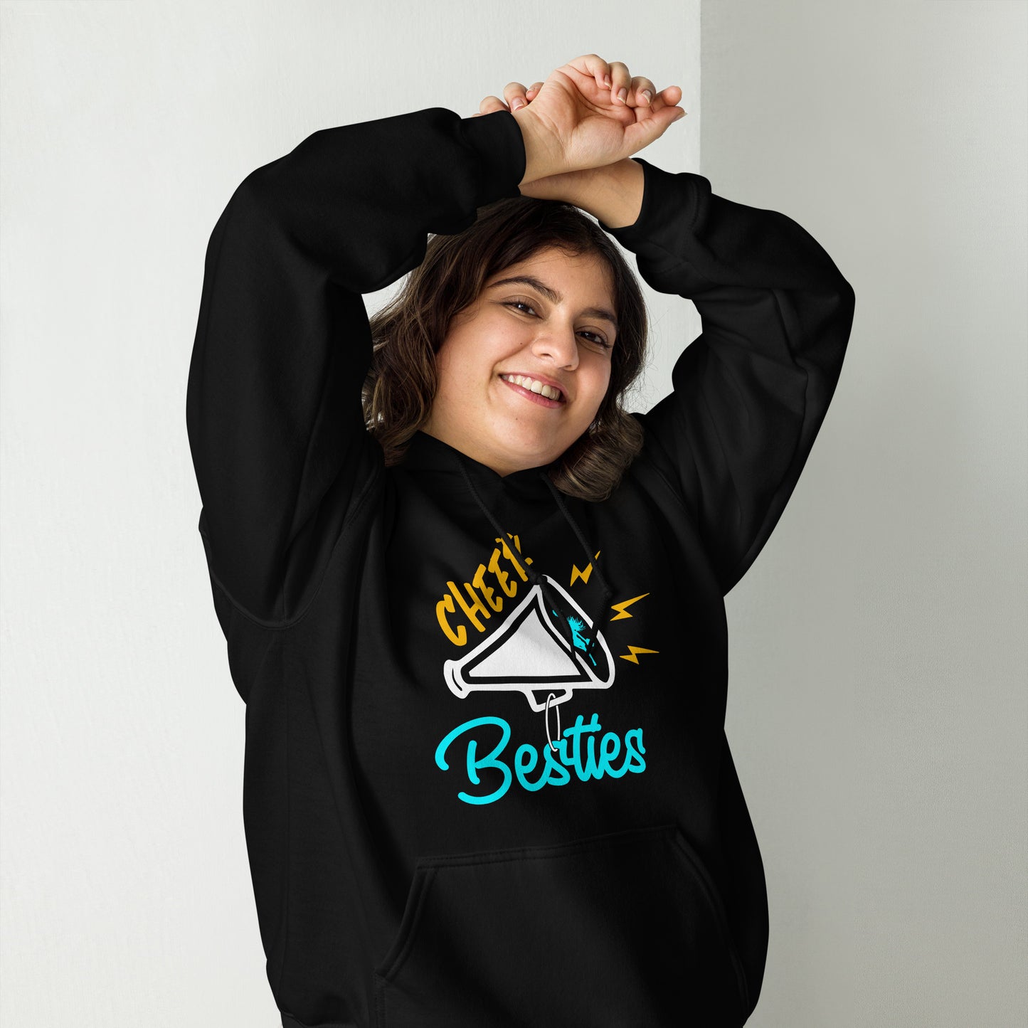 Cheer Besties: Hoodie für die besten Freunde im Cheerleading!
