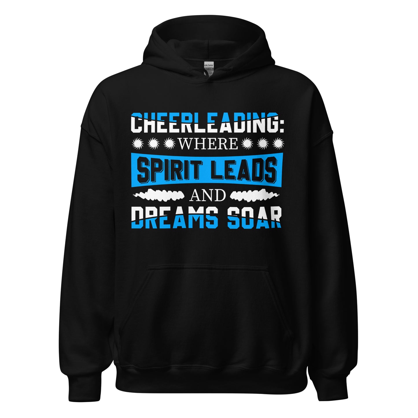 Spirituelles Cheerleading: Hoodie mit inspirierendem Spruch!