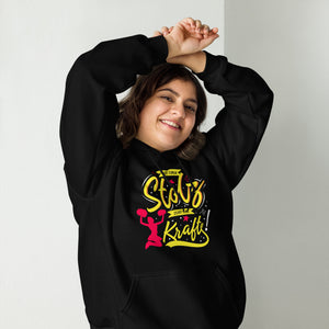 Stolz und Kraft vereint: Exklusiver Cheerleader-Fan Hoodie mit inspirierendem Spruch