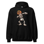 Halloween Hoodie: Dancing Skull - Einzigartiger Kapuzenpullover mit tanzendem Skelett