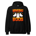 Halloween Hoodie: Hanging with my BOOS - Gespenstischer Kapuzenpullover für unheimlichen Spaß