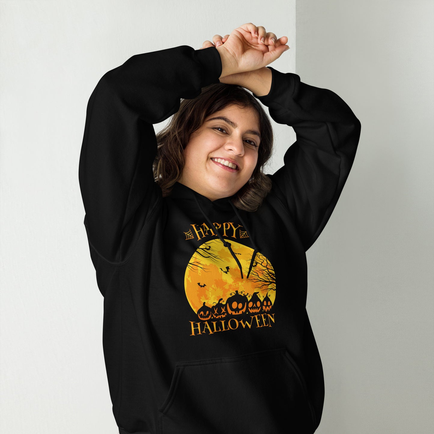 Halloween Hoodie: Happy Halloween - Lustiges Design für gruseligen Spaß