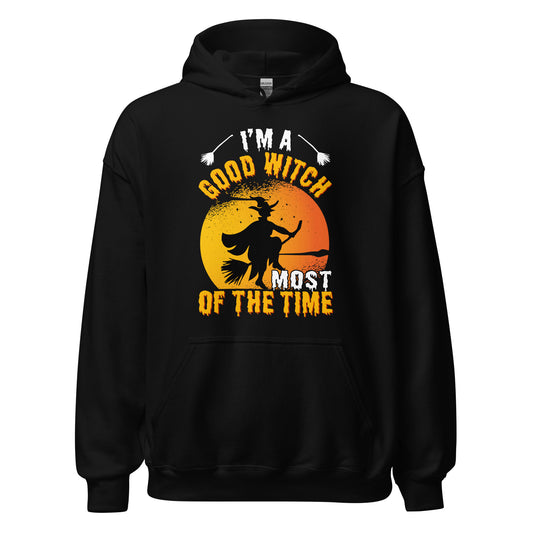 Halloween Hoodie: I am a GOOD witch, most of the Time! - Magischer Pullover mit Stil