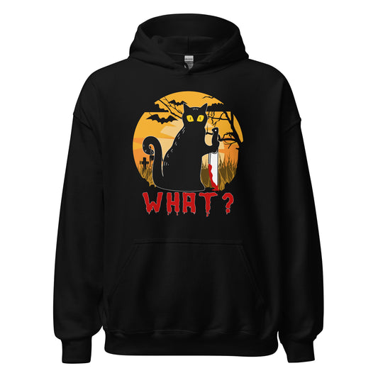 WHAT. Katzen Horror Halloween - Gruselpullover mit Kultfaktor