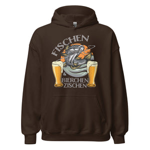 Cooler Hoodie - "Fischen und Bierchen zischen" - Jetzt bestellen!