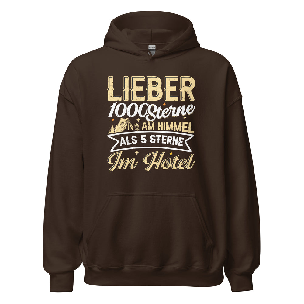 Lieber 1000 Sterne Hoodie | Outdoor-Kapuzenpullover für Naturliebhaber