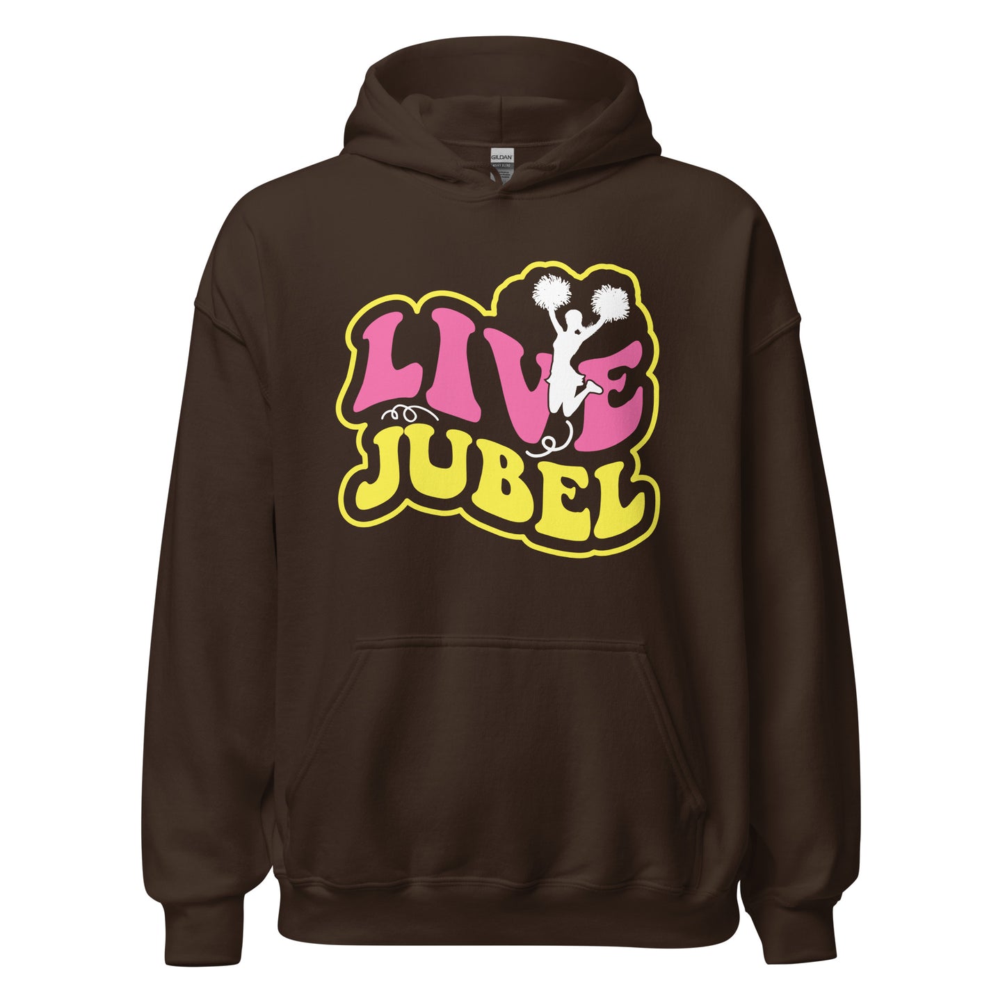 Live Jubel Cheer! Hoodie - Stilvoller Kapuzenpullover für Jubelnde