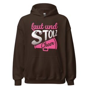 Laut und Stolz! Cheer! Hoodie - Trendiger Kapuzenpullover für laute Begeisterung