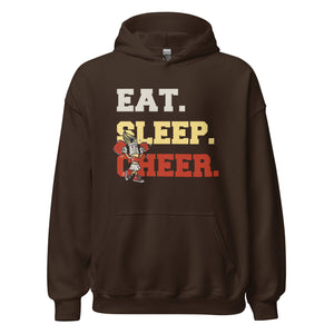 Eat Sleep CHEER Hoodie - Immer Cheerleading Kapuzenpullover