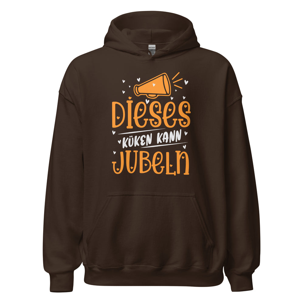 Dieses Küken kann Jubeln Hoodie - Trendiger Kapuzenpullover für Cheerleader