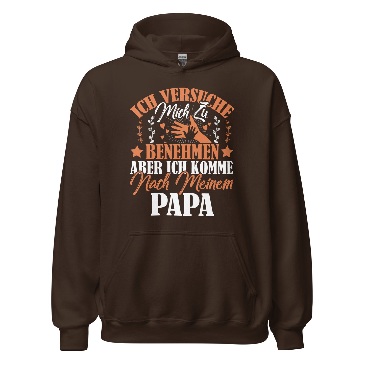 Nach meinem Papa Hoodie | Versuch des Benehmens Kapuzenpullover