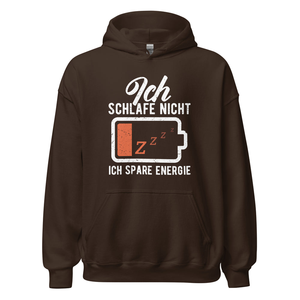 Lustiger Energiespar Hoodie - Ich schlafe nicht!