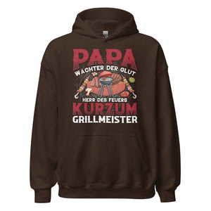 PAPA! Wächter der Glut, Herr des Feuers! Grillmeister! | Kapuzenpullover