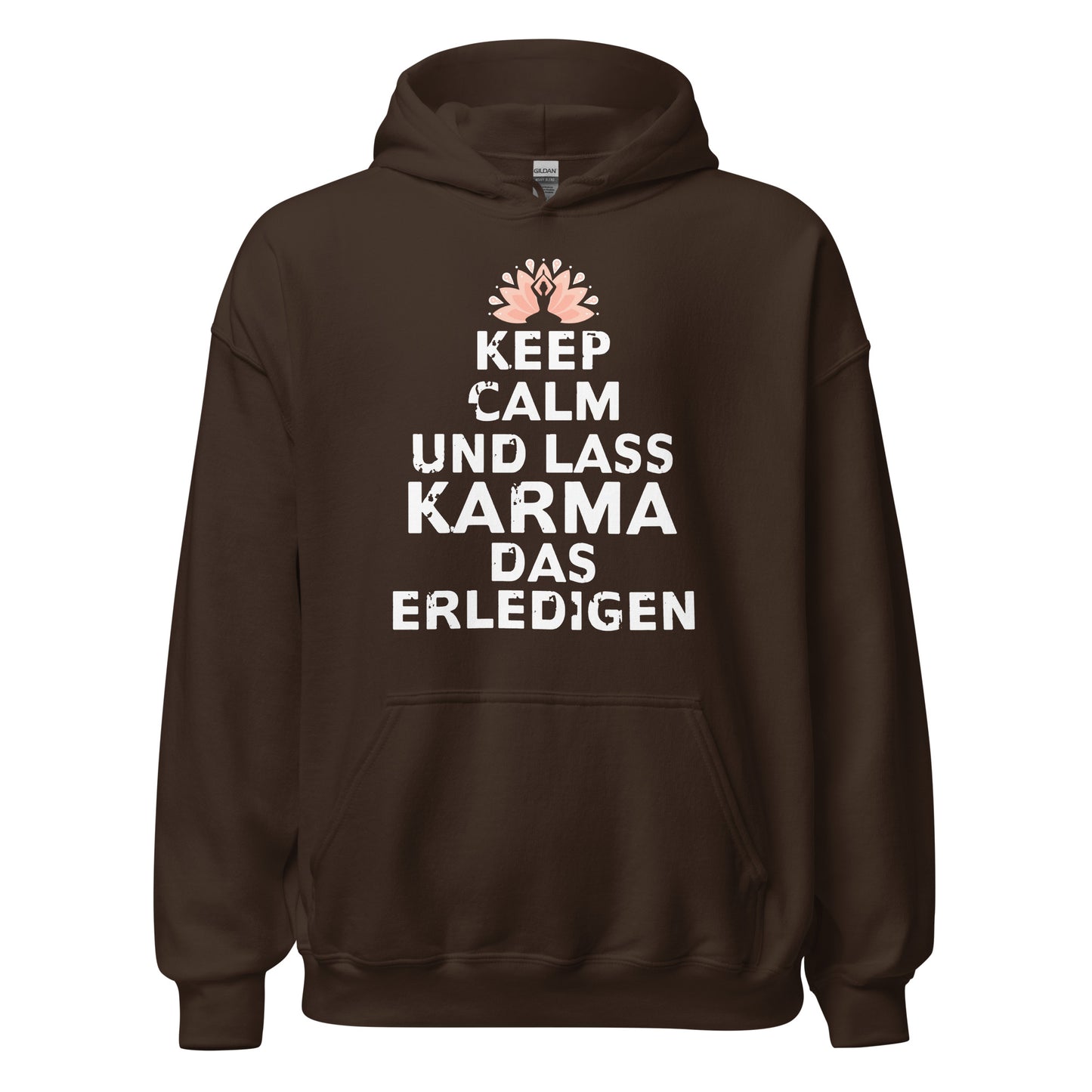Keep Calm Hoodie | Lass Karma erledigen!