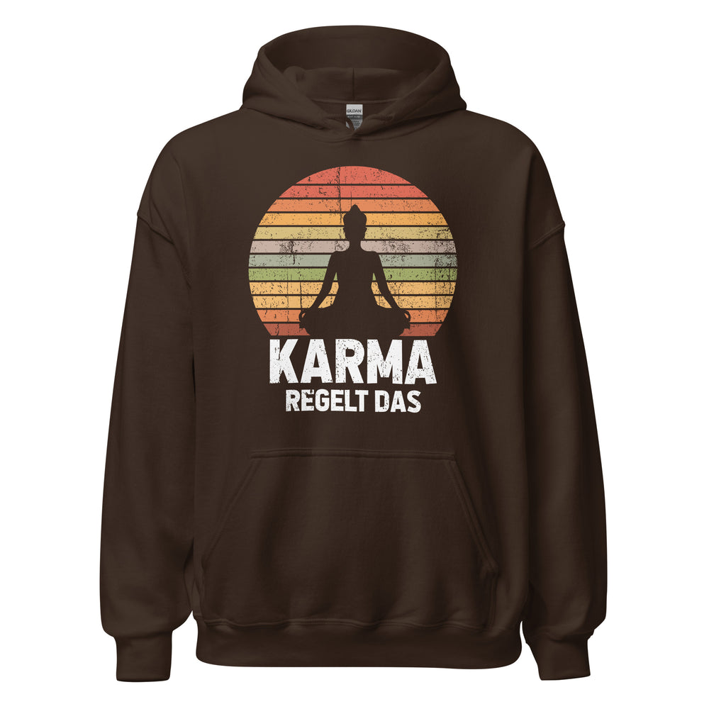 Hochwertiger Karma regelt DAS! Hoodie