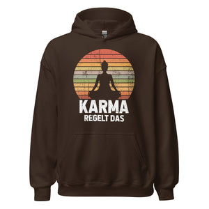 Hochwertiger Karma regelt DAS! Hoodie