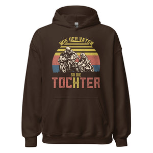 Motorrad Gang Hoodie - Wie der Vater, so die Tochter!