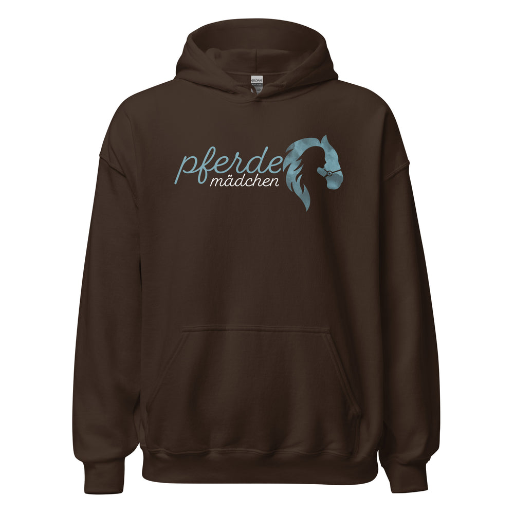 Pferdemädchen Logo Style - Kapuzenpullover