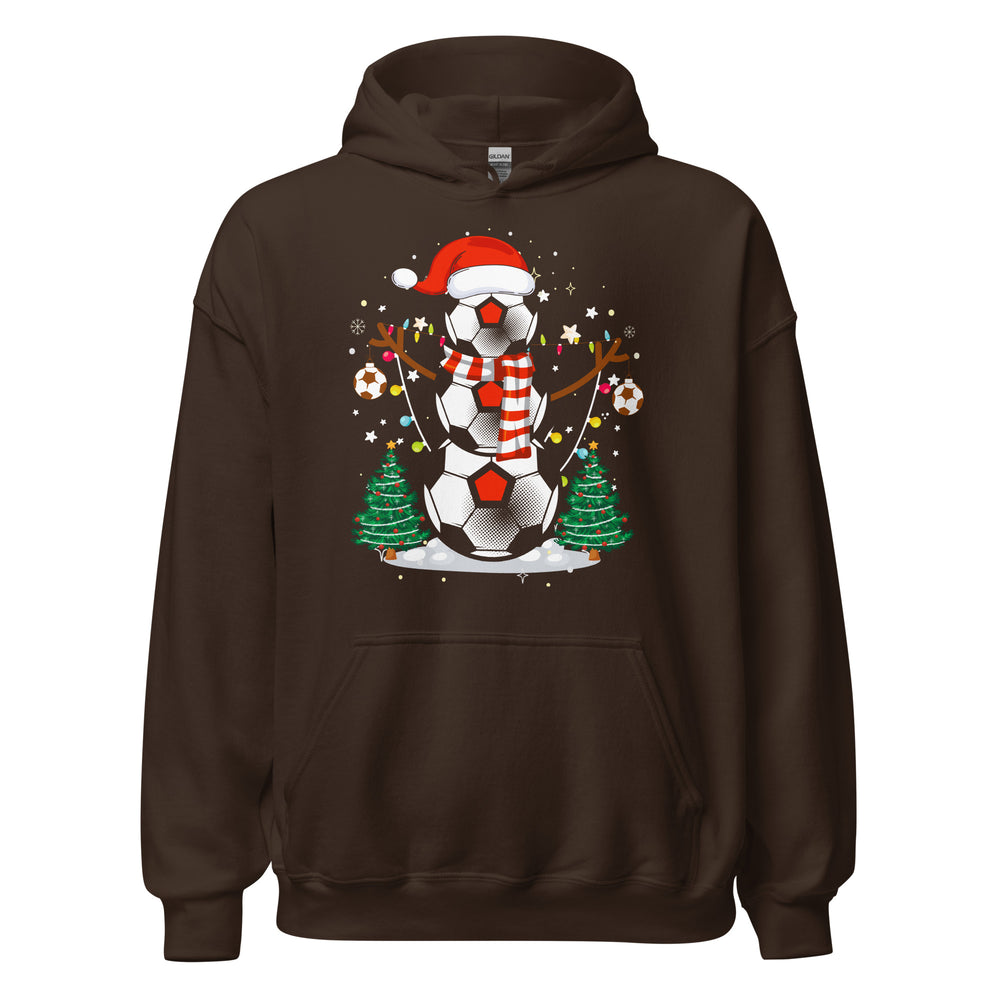 Christmas Football Hoodie - Weihnachten Fussball Kapuzenpullover