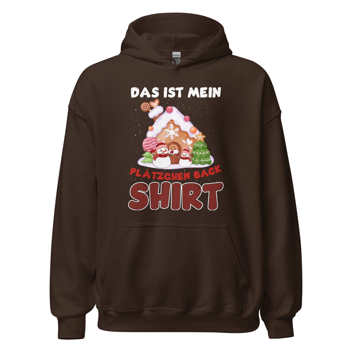 Plätzchen Pack Hoodie - Weihnachts-Shirt Kapuzenpullover