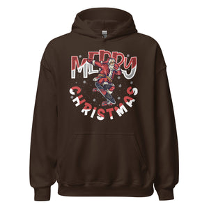 Merry Christmas Skater Hoodie: Einzigartiger Style für festliche Tage