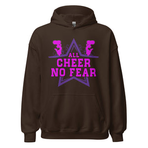 All Cheer No Fear: Hoodie für furchtlose Cheerleading Fans!