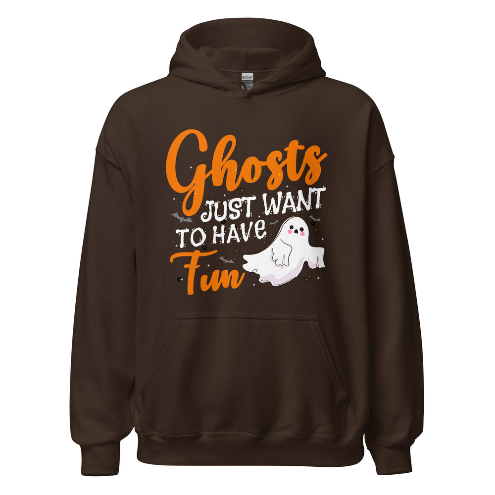 Halloween Hoodie: Ghosts just want to have FUN - Geister-Kapuzenpullover für gruseligen Spaß