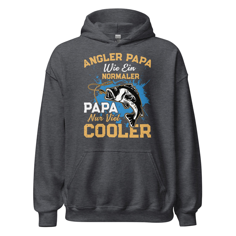 Cooler Hoodie - "Angler Papa, cooler als normaler Papa" - Jetzt bestellen!