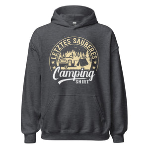 Mein letztes sauberes Camping Shirt Hoodie | Outdoor-Kapuzenpullover für Naturliebhaber