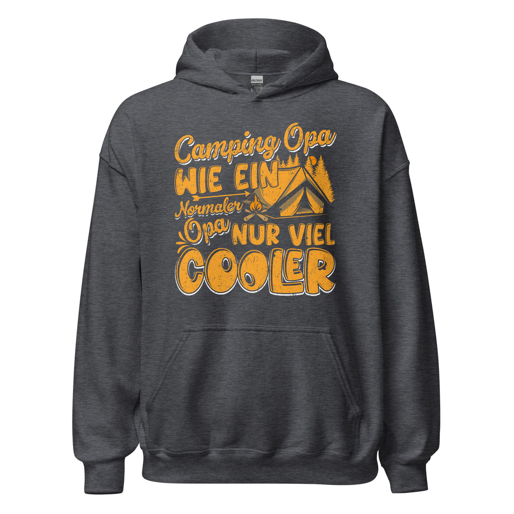 Camping Opa Hoodie | Cooler Kapuzenpullover für Outdoor-Liebhaber