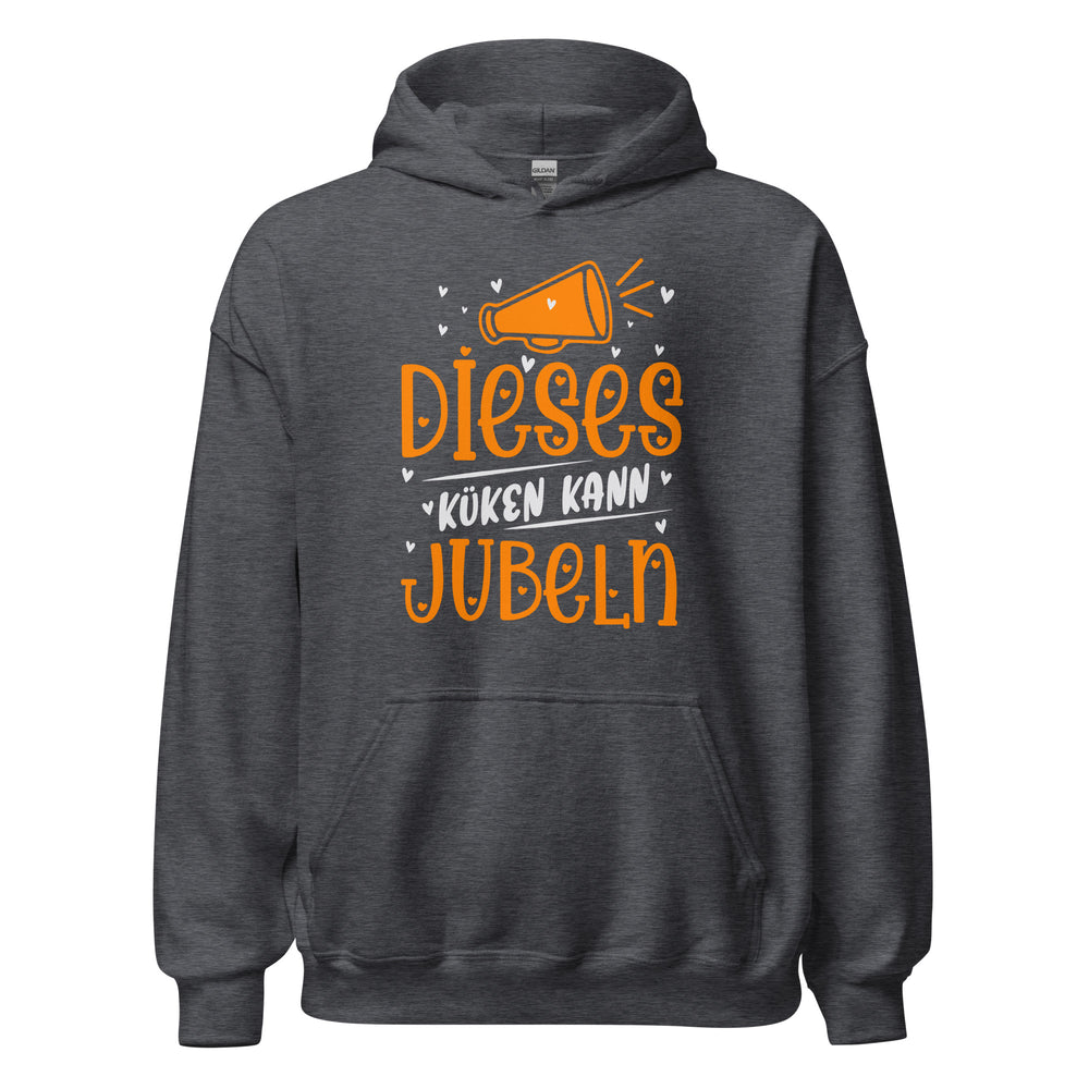 Dieses Küken kann Jubeln Hoodie - Trendiger Kapuzenpullover für Cheerleader